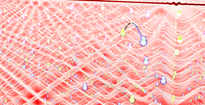 molecules interacting in a lattice, Brad Baxley