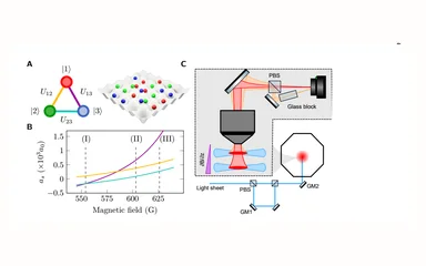 Representative figure for Quantum gas microscopy of three-flavor Hubbard systems
