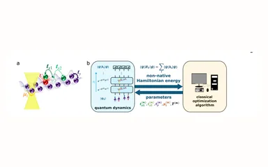 Representative figure for A universal and efficient hybrid digital-analog fermionic quantum simulator
