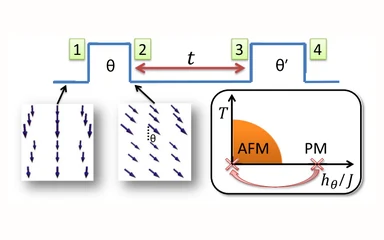 Representative figure from Far-from-Equilibrium Quantum Magnetism with Ultracold Polar Molecules