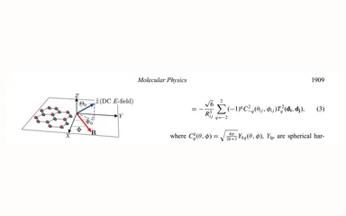 Representative figure for Kitaev honeycomb and other exotic spin models with polar molecules