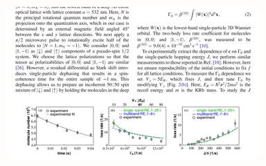 Representative figure for Suppressing the loss of ultracold molecules via the continuous quantum Zeno effect