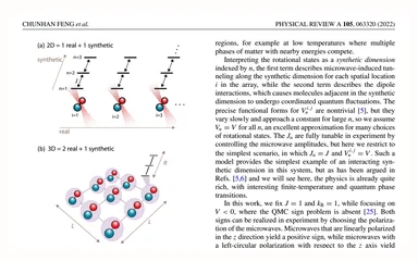 Representative figure for Quantum Membrane Phases in Synthetic Lattices of Cold Molecules or Rydberg Atoms